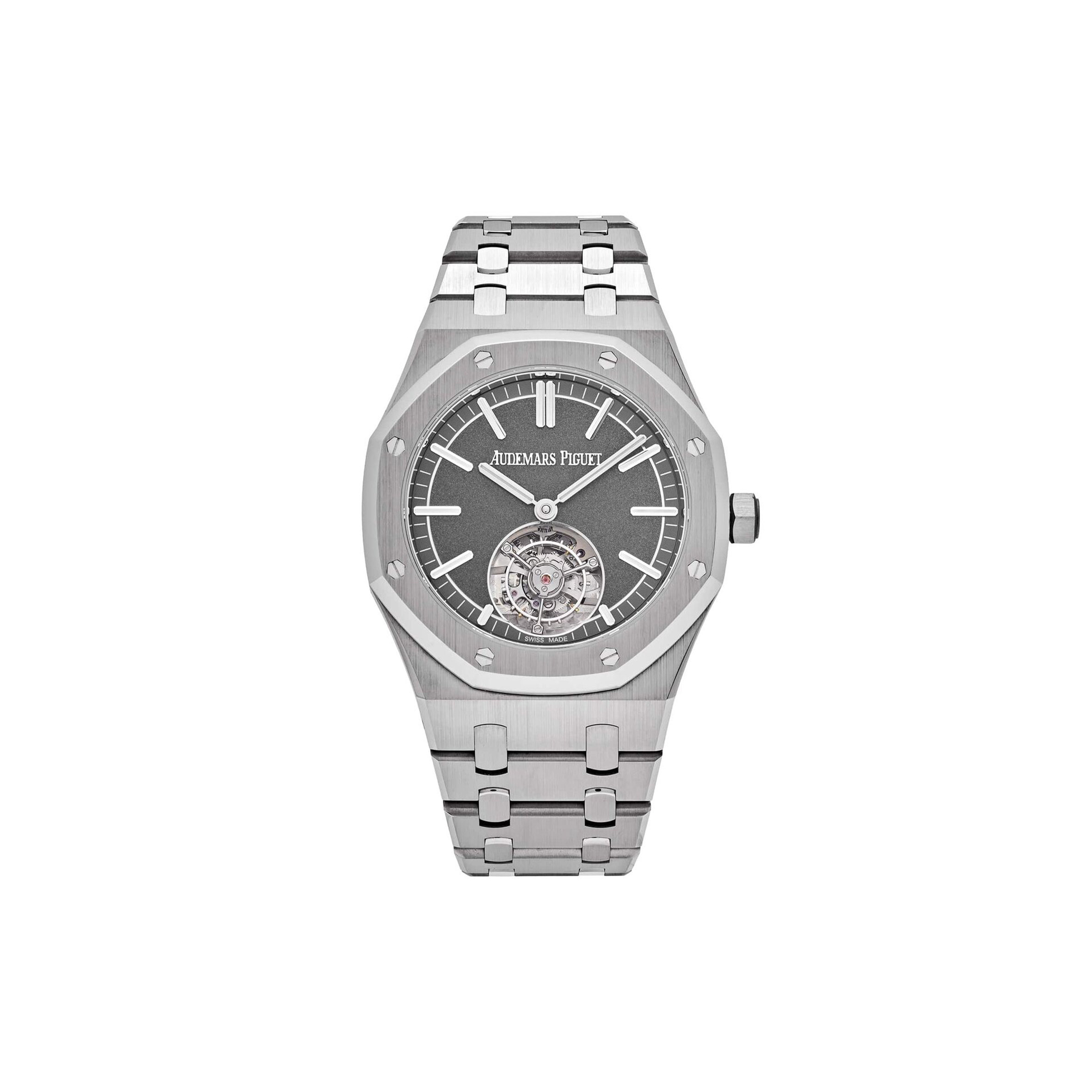 audemars P*g*et royal oak selfwinding flying tourbillon watch 26530ti.oo.1220ti.01